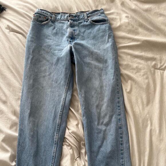 Vintage levis 550 made in usa relaxed fit tapered jeans - Picture 2 of 6